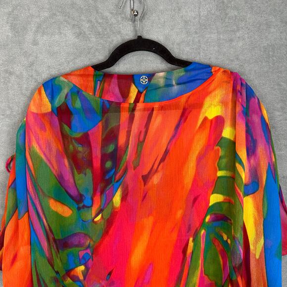 Natori Swim Coverup Womens Extra Small/Small Bengal Embellished Beachy Resort - Picture 5 of 13